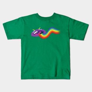 Rainbow-puke Kids T-Shirt